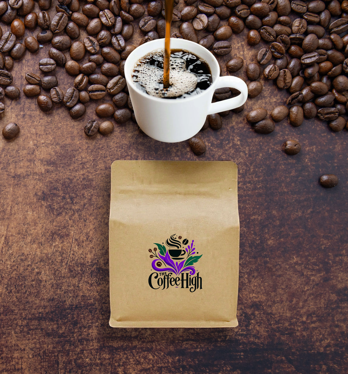 The Coffee High Premium Ethiopian Sidamo Drip Coffee – 8oz